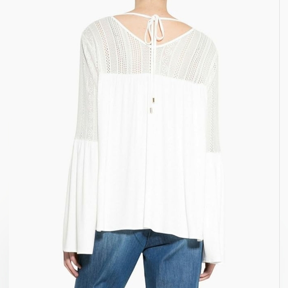 Desigual - White Boho Lace Blouse - Size M - Picture 2 of 10